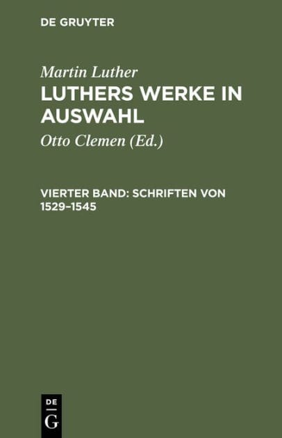Schriften von 1529-1545