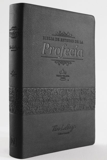 RVR 1960 Biblia de la profecía - Negro con índice Imitación piel / Prophecy Study Bible Black Imitation Leather with Index