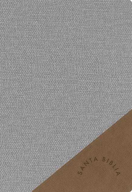 RVR 1960 Biblia letra supergigante, gris símil piel (Edición 2023): Con referencias. Nueva tipografía