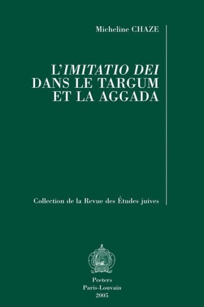 L'Imitatio Dei dans le Targum et la Aggada
