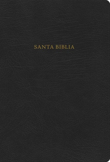 RVR 1960 Nueva Biblia de estudio Scofield, negro piel fabricada