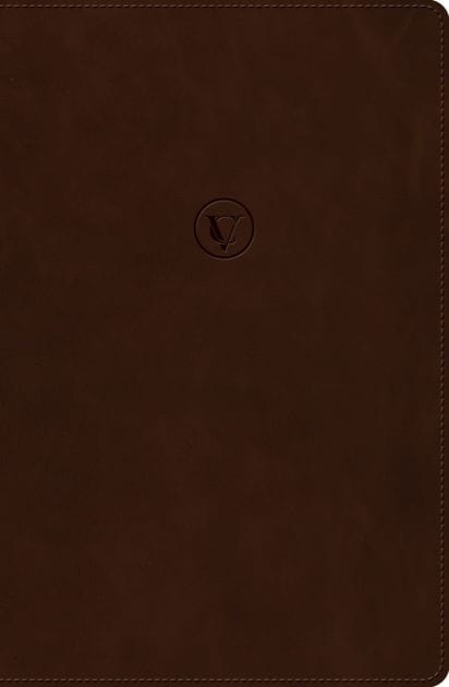 RVR 1960 Biblia de estudio de César Vidal, café símil piel
