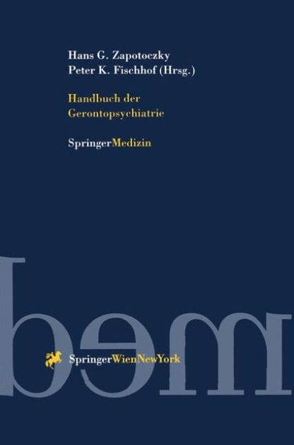 Handbuch der Gerontopsychiatrie