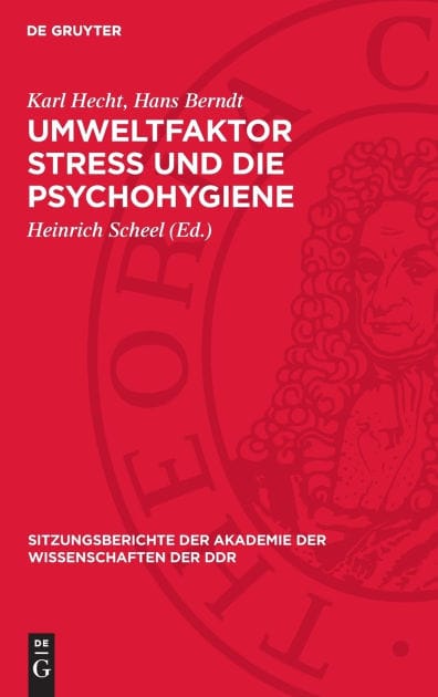 Umweltfaktor Stress und die Psychohygiene: Geographische Pathologie des Krebses