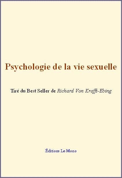 Psychologie de la vie sexuelle