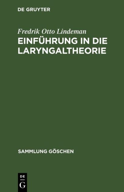 Einführung in die Laryngaltheorie