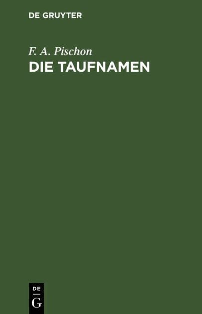 Die Taufnamen: Eine Weihnachtsgabe