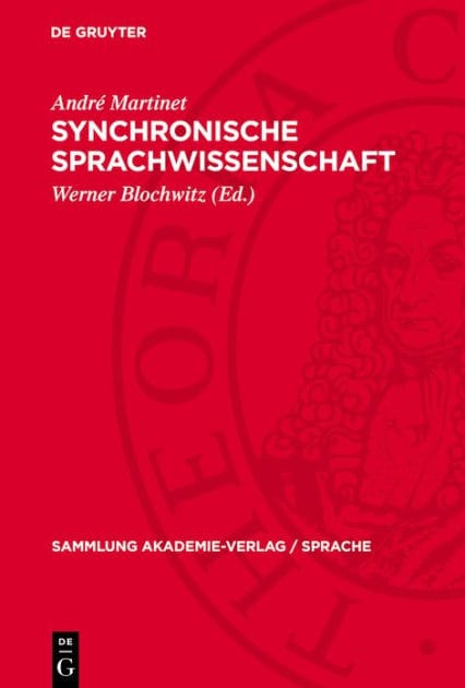 Synchronische Sprachwissenschaft: Studien und Forschungen