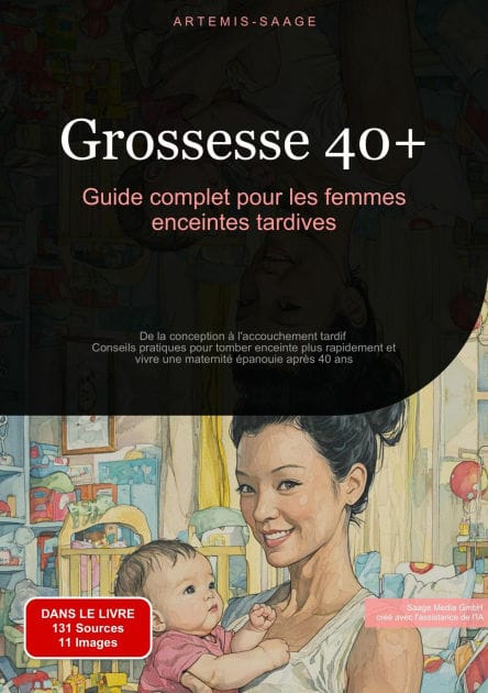 Grossesse 40+ : Guide complet pour les femmes enceintes tardives: De la conception à l'accouchement tardif - Conseils pratiques pour tomber enceinte plus rapidement et vivre une maternité épanouie après 40 ans