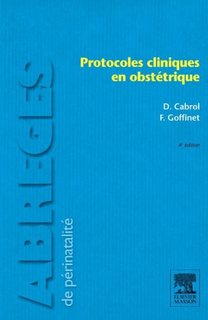 Protocoles cliniques en obstétrique