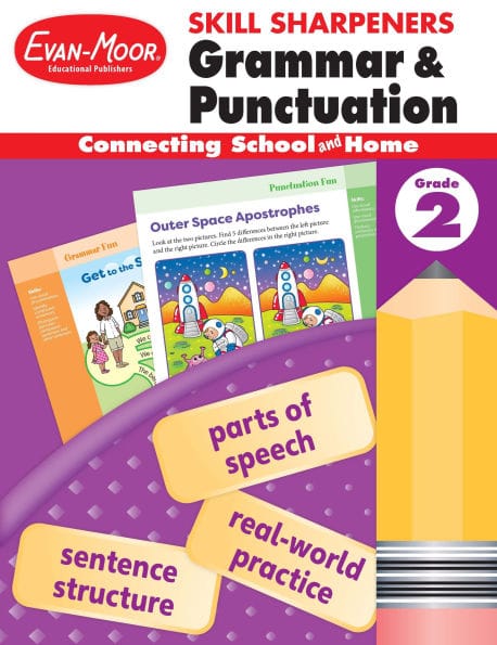 Skill Sharpeners: Grammar & Punctuation, Grade 2 Workbook