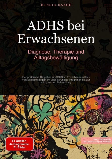 ADHS bei Erwachsenen: Diagnose, Therapie und Alltagsbewältigung: Der praktische Ratgeber für ADHS im Erwachsenenalter - Von Selbstmanagement über berufliche Integration bis zur erfolgreichen Behandlung