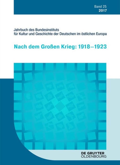 2017: Nach dem großen Krieg: 1918-1923