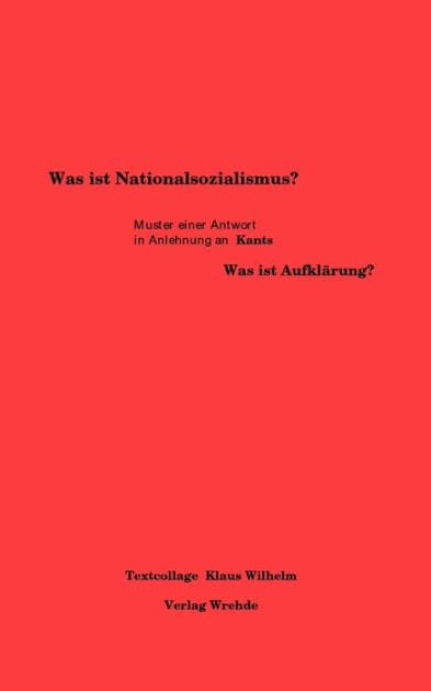 Was ist Nationalsozialismus?