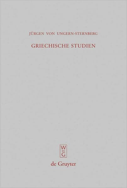 Griechische Studien