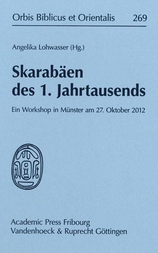Skarabaen des 1. Jahrtausends: Ein Workshop in Munster am 27. Oktober 2012