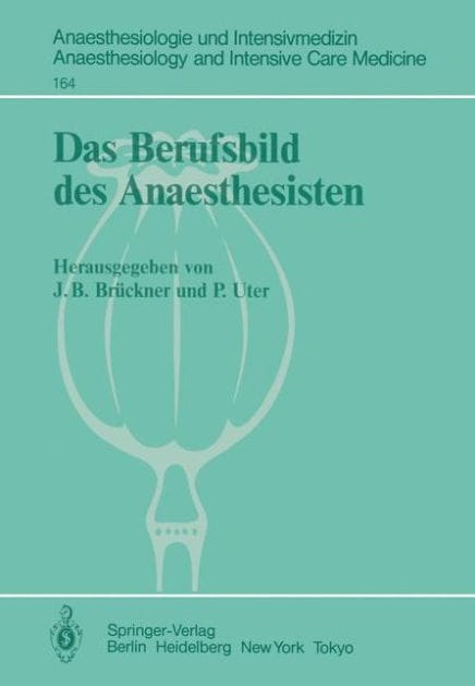 Das Berufsbild des Anaesthesisten