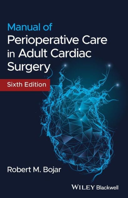 Manual of Perioperative Care in Adult Cardiac Surgery