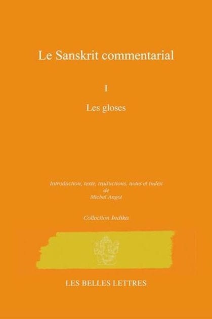 Sanskrit commentarial, tome I