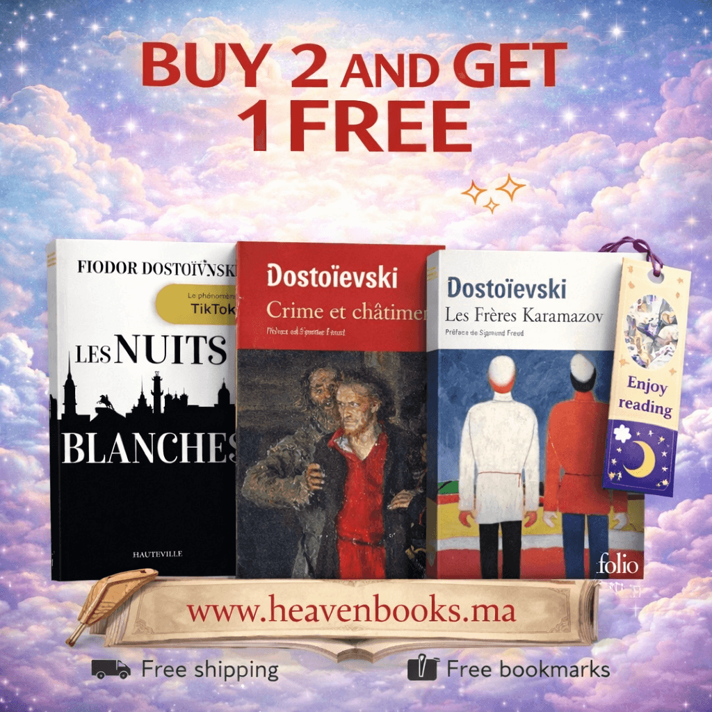 Fiodor Dostoïevski – Les Nuits Blanches | Crime et Châtiment | Les Frères Karamazov | Coffret 3 Livres 