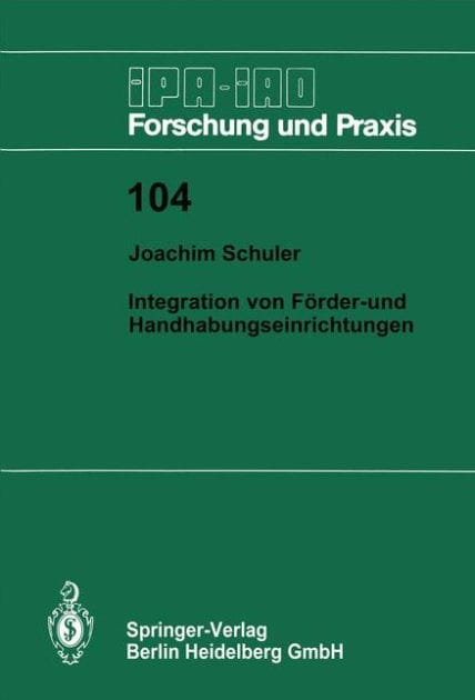 Integration von F�rder- und Handhabungseinrichtungen