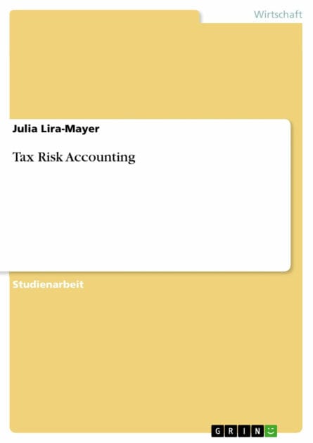 Tax Risk Accounting