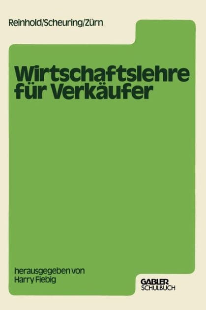 Wirtschaftslehre für Verkäufer