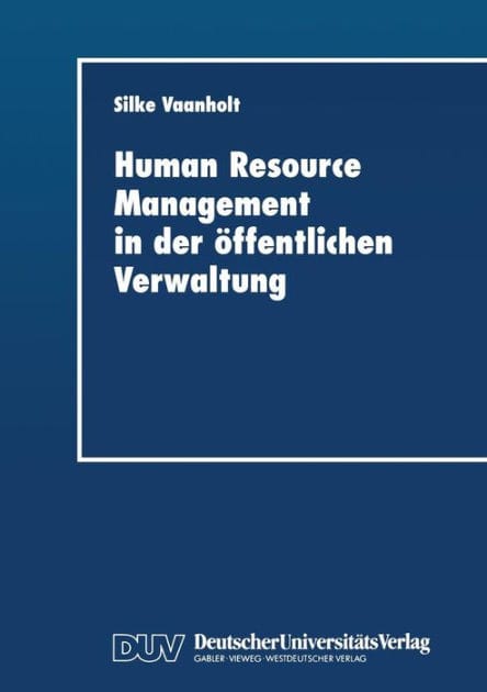 Human Resource Management in der öffentlichen Verwaltung