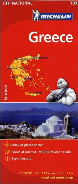 Michelin Greece Map 737
