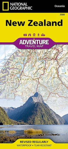 New Zealand (National Geographic Adventure Map, 3500)