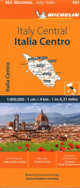 Italy Central Map 563