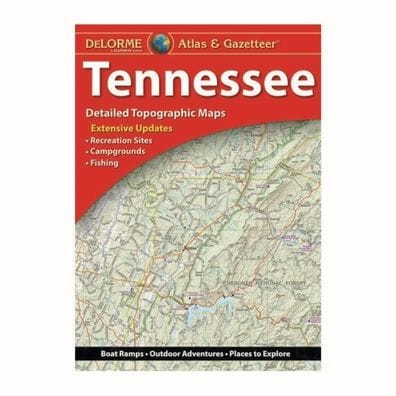DeLorme Atlas Tennessee 12E