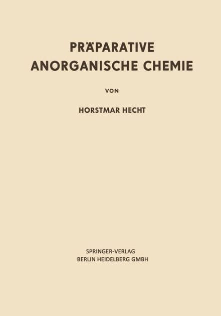 Pr�parative Anorganische Chemie