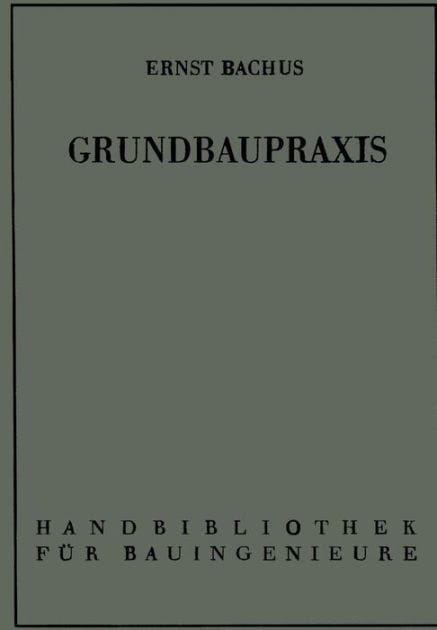 Grundbaupraxis