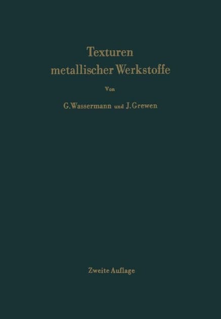 Texturen metallischer Werkstoffe