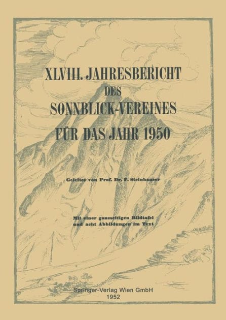 Jahresbericht des Sonnblick-Vereines f�r das Jahr 1950