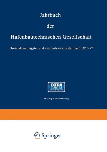 Jahrbuch der Hafenbautechnischen Gesellschaft: 1955/57