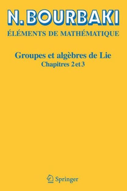 Groupes et algèbres de Lie: Chapitres 2 et 3