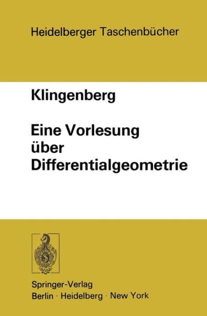 Eine Vorlesung �ber Differentialgeometrie