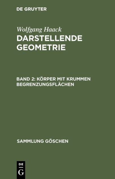 Körper mit krummen Begrenzungsflächen: Kotierte Projektionen