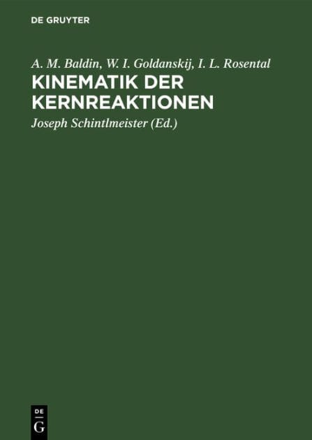 Kinematik der Kernreaktionen
