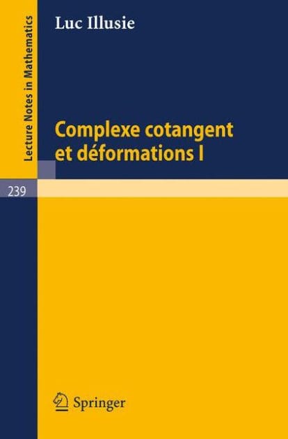 Complexe Cotangent et Deformations I