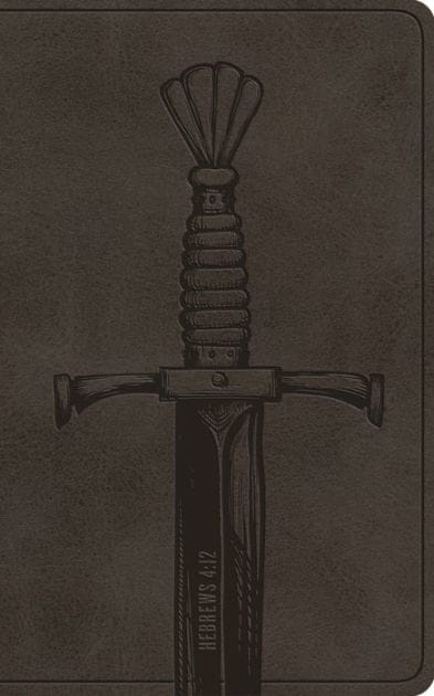 ESV Vest Pocket New Testament with Psalms and Proverbs, Red Letter (TruTone, Silver, Sword Design)