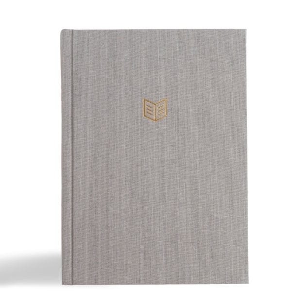 CSB She Reads Truth Bible, Gray Linen Cloth Over Board