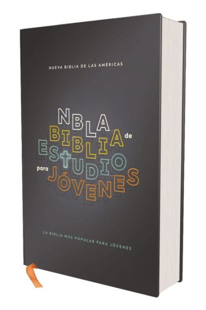 NBLA, Biblia de Estudio para Jóvenes Adolescentes Tapa dura, Azul, Comfort Print