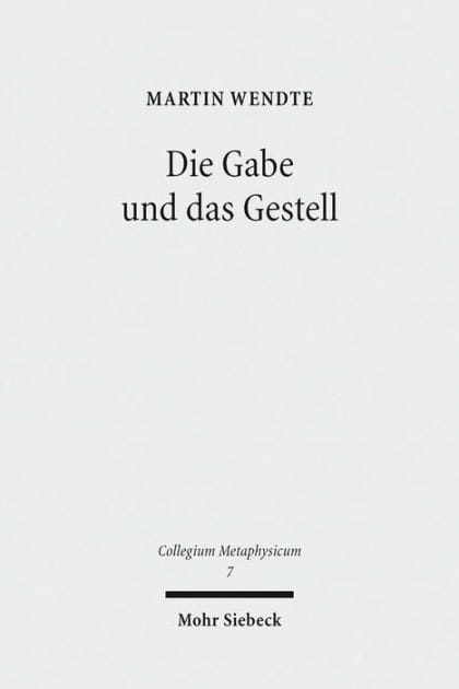 Die Gabe und das Gestell: Luthers Metaphysik des Abendmahls im technischen Zeitalter
