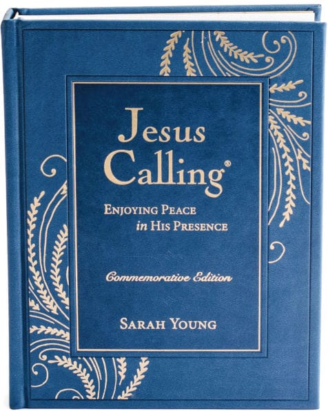 Jesus Calling -NEW- Commemorative Edition: Enjoying Peace in His Presence (A 365-Day Devotional, Includes 12 NEW Bonus Devotions and 12 Letters from the Author)