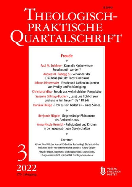 Freude: Theologisch-praktische Quartalschrift 3/2022