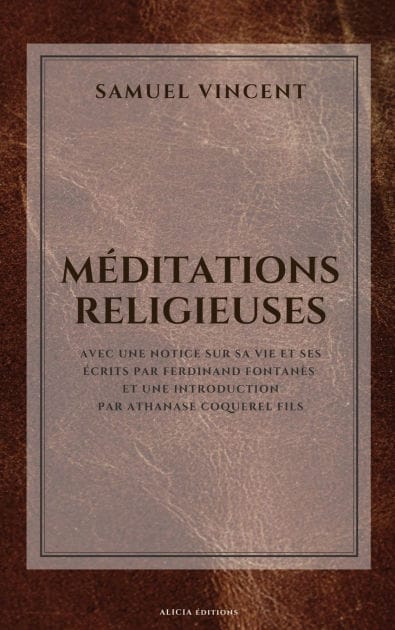 M�ditations religieuses: Avec une notice sur sa vie et ses �crits et une introduction