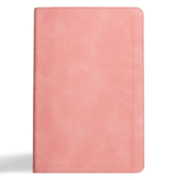 CSB Thinline Bible, Blush Pink LeatherTouch